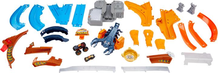 Actual product image Hot Wheels Monster Truck Scorpion Sting Raceway