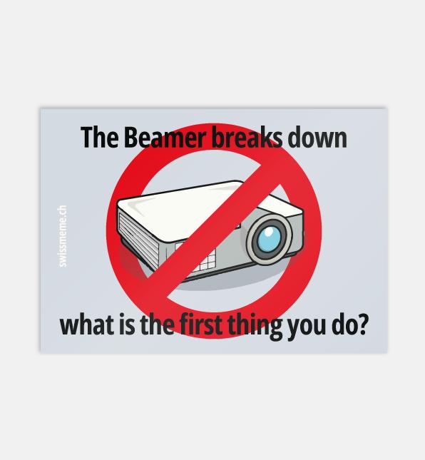 Produktbild SwissMeme Beamer breaks down