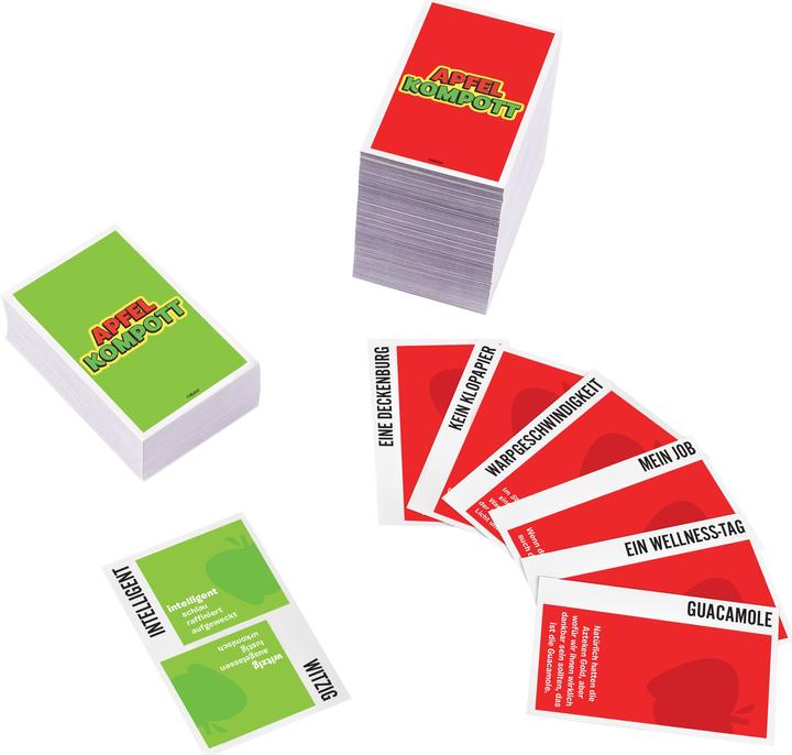 Actual product image Mattel Games Apples to Apples Party in a Box (German)