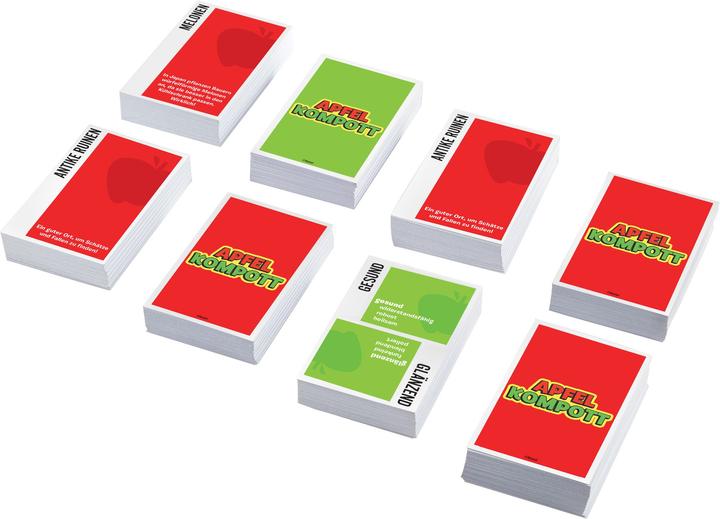 Actual product image Mattel Games Apples to Apples Party in a Box (German)