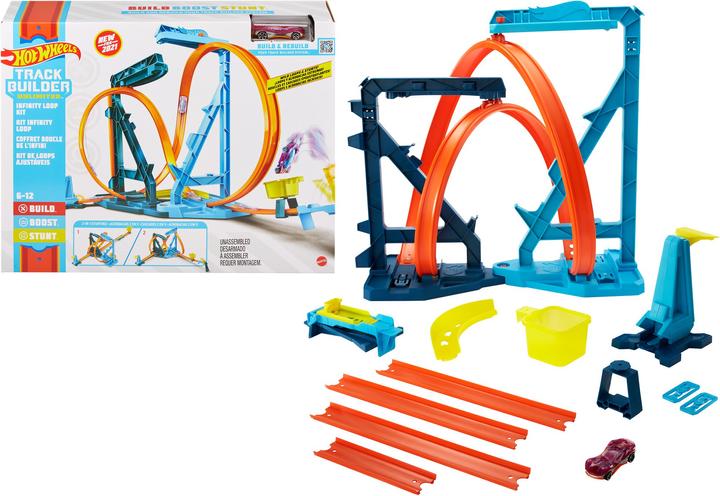 Actual product image Hot Wheels Track Builder - Endless Loop Kit