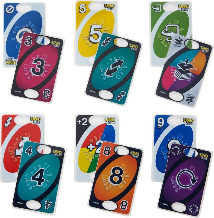 Image du produit Mattel Games UNO Flip Splash (Français)