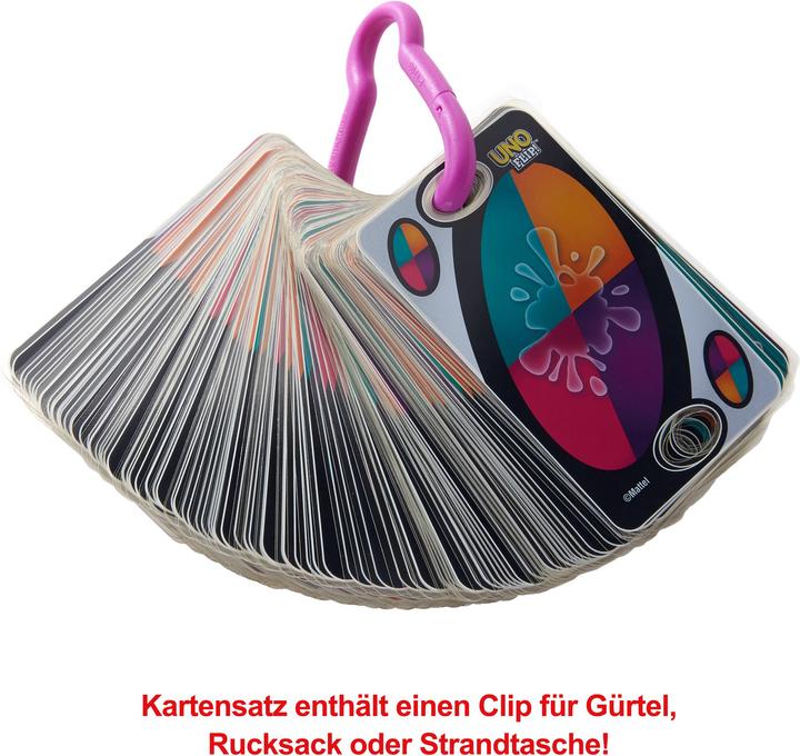 Image du produit Mattel Games UNO Flip Splash (Français)