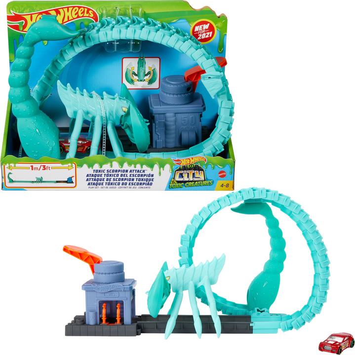 Image du produit Hot Wheels Attaque de scorpion venimeux de la ville