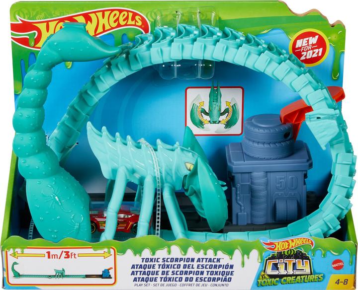 Image du produit Hot Wheels Attaque de scorpion venimeux de la ville