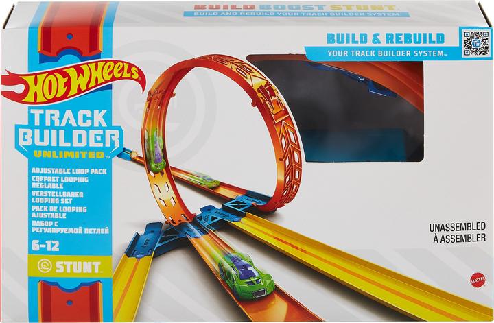 Image du produit Hot Wheels Track Builder Unlimited - Coffret Looping Ajustable - Petite Voiture / Circuit - Dès 6 ans