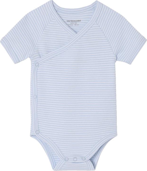 Produktbild Vertbaudet Bio-Kollektion: 3er-Pack Baby Kurzarm-Bodys in Wickelform PETIT COEUR (56)