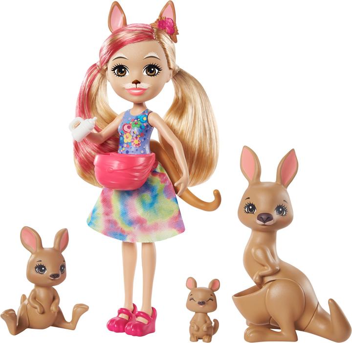Actual product image Enchantimals KAMILLA KANGAROO Doll