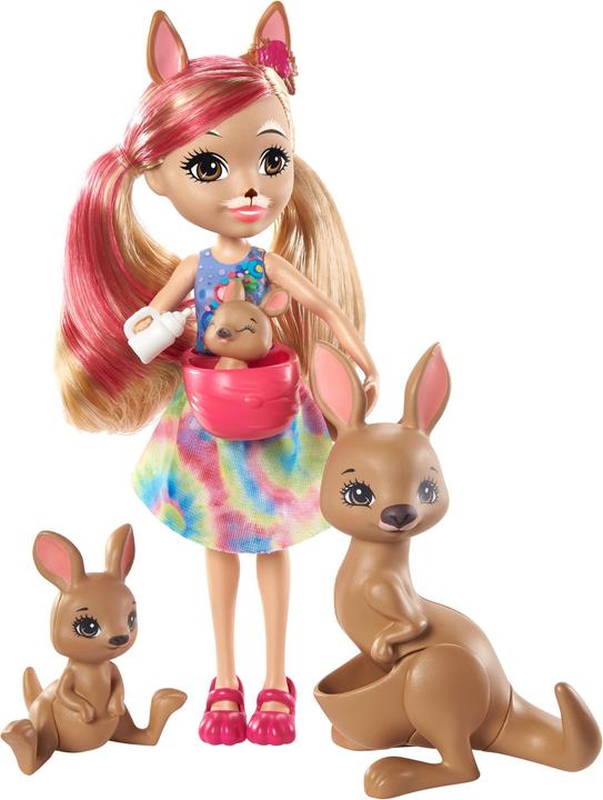 Actual product image Enchantimals KAMILLA KANGAROO Doll