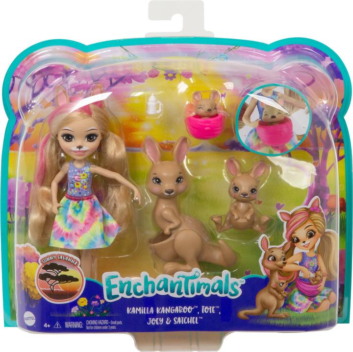 Actual product image Enchantimals KAMILLA KANGAROO Doll