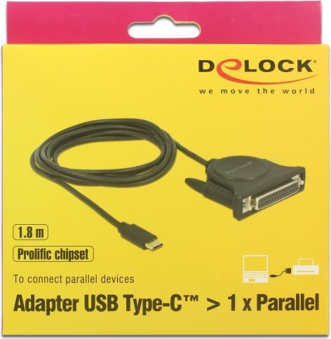 Actual product image Delock 62980 (1.80 m, Parallel (printer))