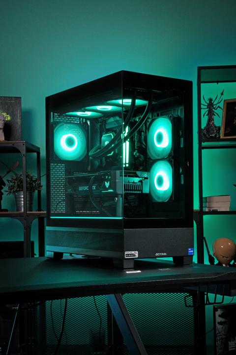 Image du produit Actina 5901443406242 PC AMD Ryzen™ 7 9800X3D 32 Go DDR5-SDRAM 1 TB SSD NVIDIA GeForce RTX 4070 SUPER (AMD Ryzen 7 9800X3D, 32.77 Go, 1000 Go, GeForce RTX 4070 Super)