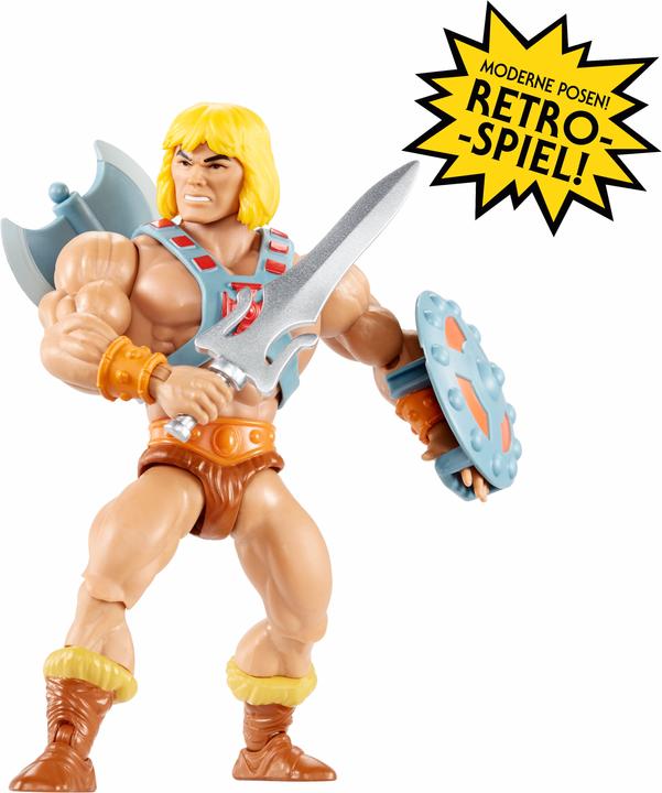 Actual product image Masters of the Universe Origins He-Man Action Figure
