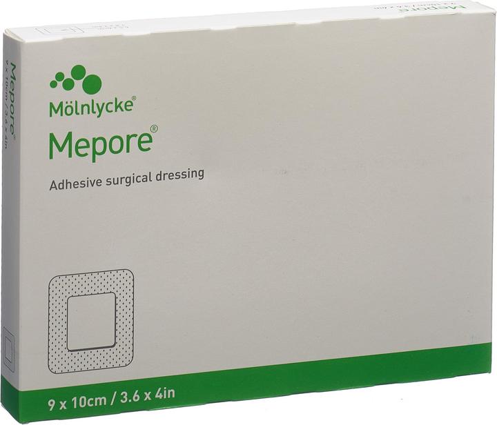 Mepore Wundverband 10x9cm Wundkissen 4.5x6cm (5 x)