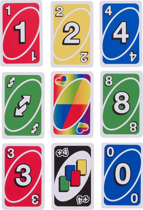 Produktbild Mattel Games UNO Play with Pride (Englisch, Deutsch, Französisch, Italienisch)