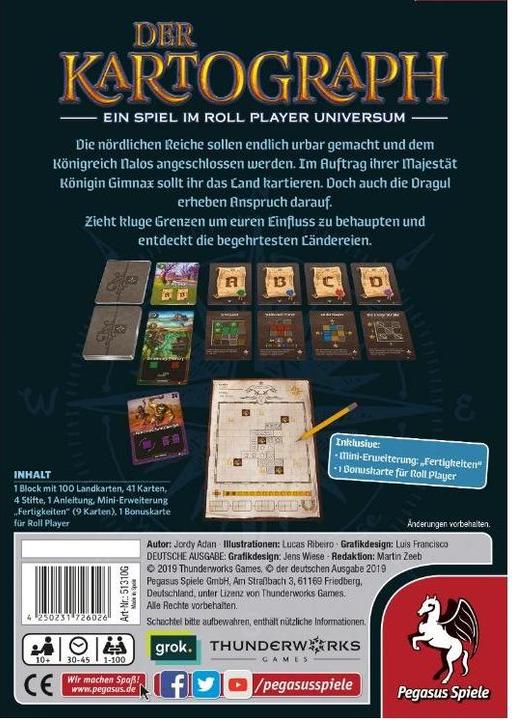 Actual product image Pegasus The Cartographer (German)