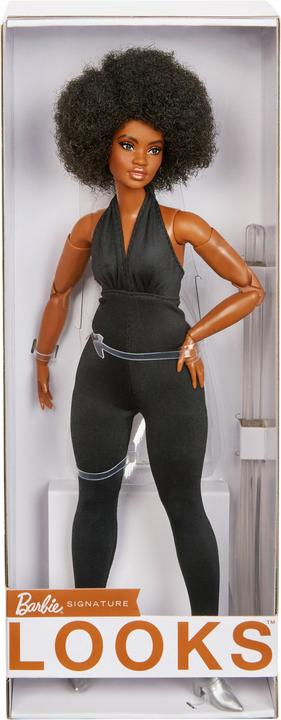 Productafbeelding Barbie Signature Looks Doll: Curvy (brunette).
