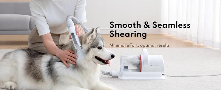 Actual product image HomeRunPet Odkurzacz / Zestaw do pielęgnacji sierści zwierząt HC15 (Cat, Dog)