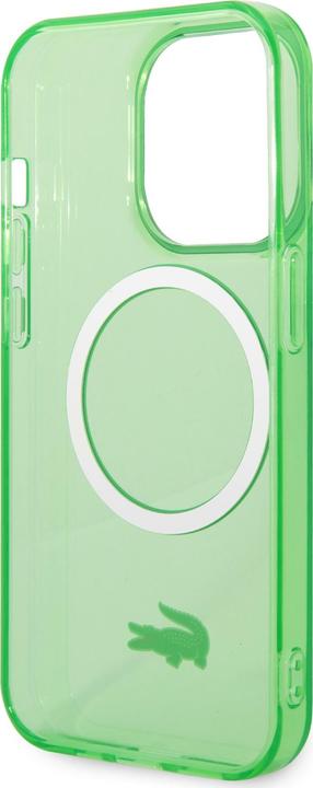 Immagine prodotto Lacoste LCHMP14XULON Custodia rigida iPhone 14 Pro Max 6,7" zielony/verde trasparente MagSafe (Apple iPhone 14 Pro Max)