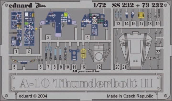 Productafbeelding Eduard A-10 Thunderbolt II
