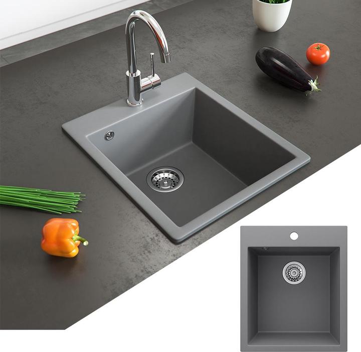Produktbild Bergström Venice (Einbauspüle, 50 cm, 43 cm)