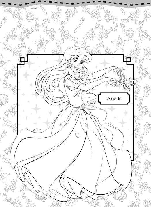 Actual product image Panini Disney Princess: My magical coloring block