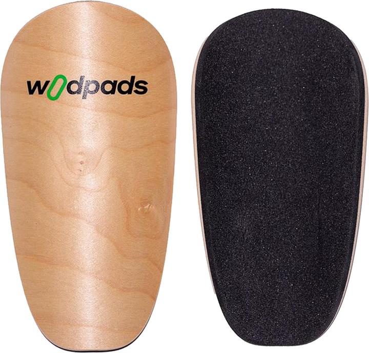 Actual product image Woodpads shin guards (M)