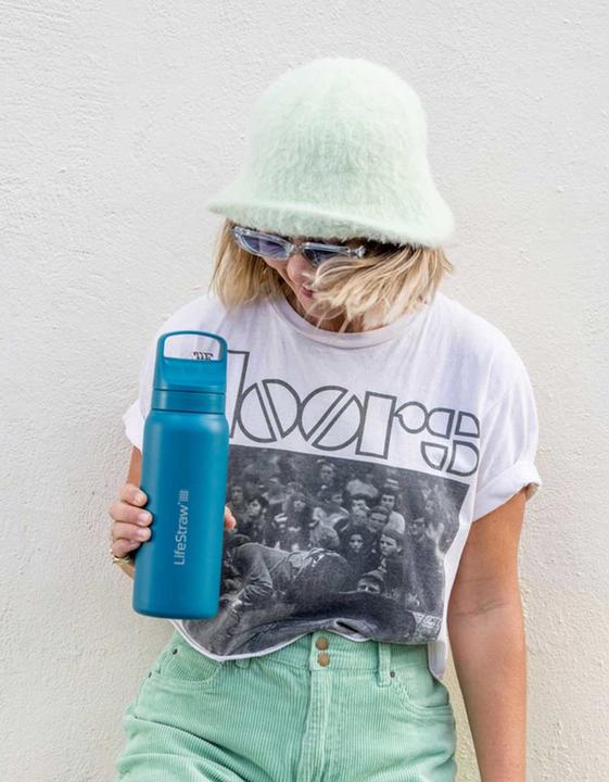 Actual product image LifeStraw Go Steel 650ml (nordic noir) (0.70 l)