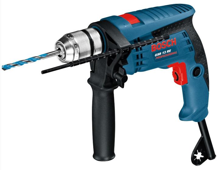 Produktbild Bosch Professional Schlagbohrmaschine GSB 13 RE inkl. 3tlg. Steinbohrer-Set CYL-1 (5/6/8 mm) (Netzbetrieb)