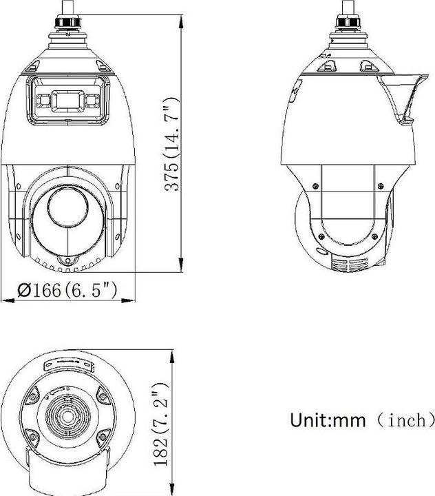Produktbild Hikvision DS-2SE4C425MWG-E(14F0) (2688 x 1520 Pixel)