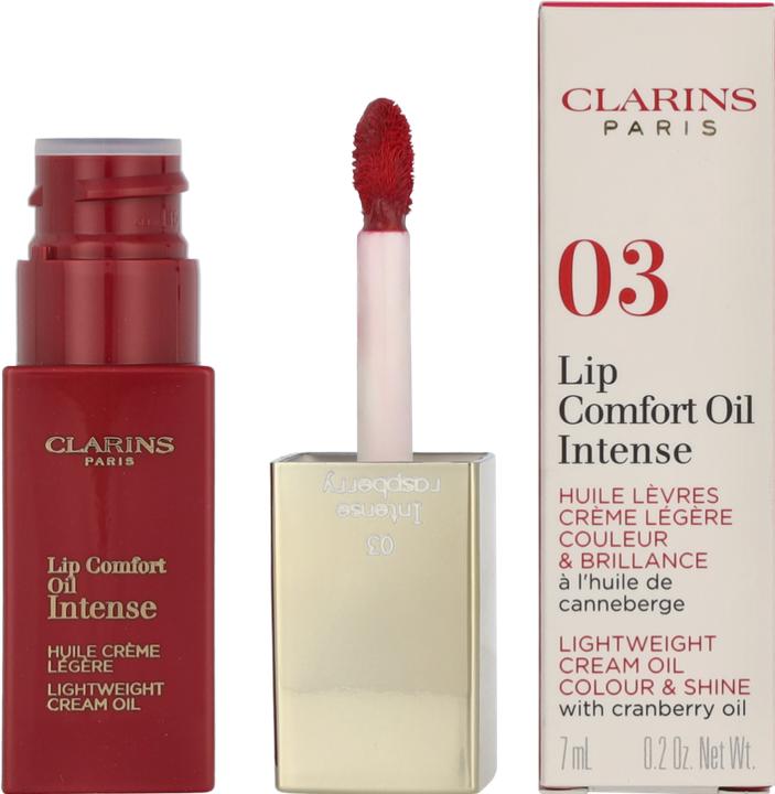 Actual product image Clarins Lip Comfort Oil Intense - Intense Raspberry 03 (No. 03 Intense Raspberry)