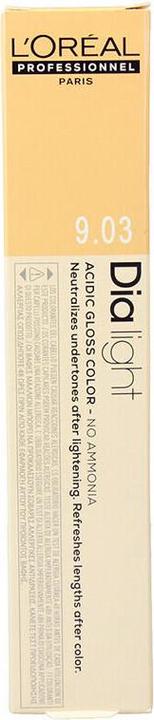 Image du produit L'Oréal Professionnel DIA LIGHT gel-crème acide sans amoniaque #9,03 50 ml (#9,03)