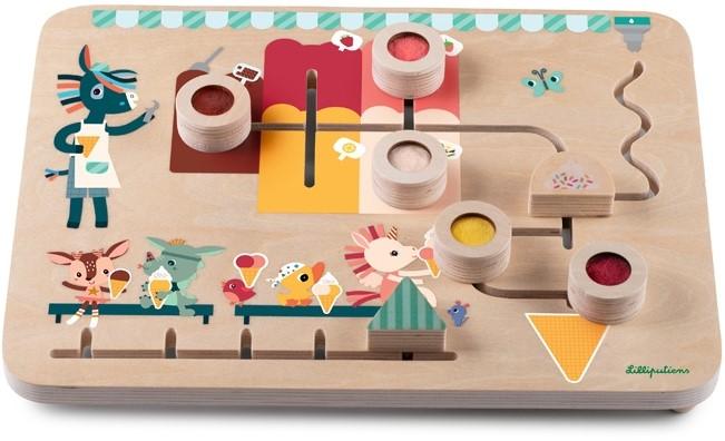 Produktbild Lilliputiens Eisladen Mix MatchTafel (Multilingual)