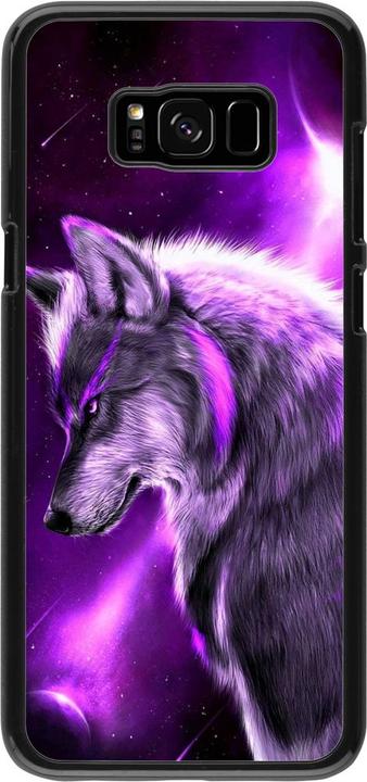 Produktbild PhoneLook Hülle Purple Sky Wolf (Samsung Galaxy S8+)