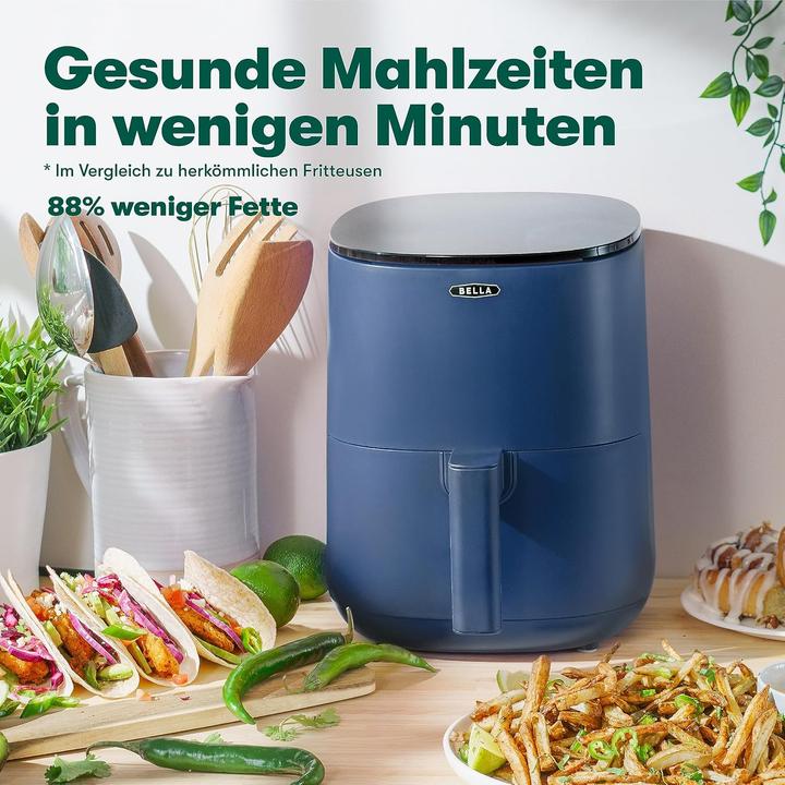 Actual product image Bella 5-in-1 Heissluftfritteuse mit Touchscreen