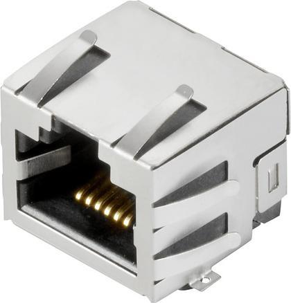 Image du produit Weidmüller 2562940000 - Connecteurs PCB - Acier inoxydable - Acier inoxydable - Cat5e - U/UTP (UTP) - Or