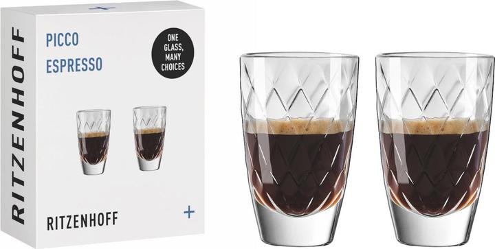 Produktbild Ritzenhoff Picco Espressoglas 2er Set RDT F25 (500 ml, 2 x)