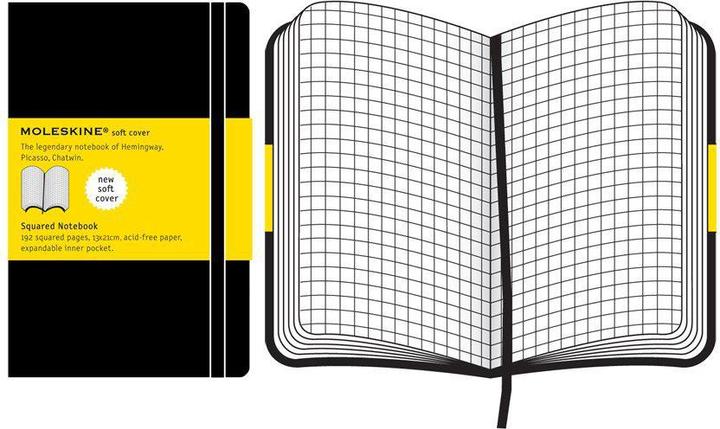 Produktbild Moleskine Classic Soft (A5, Kariert, Weicher Einband)