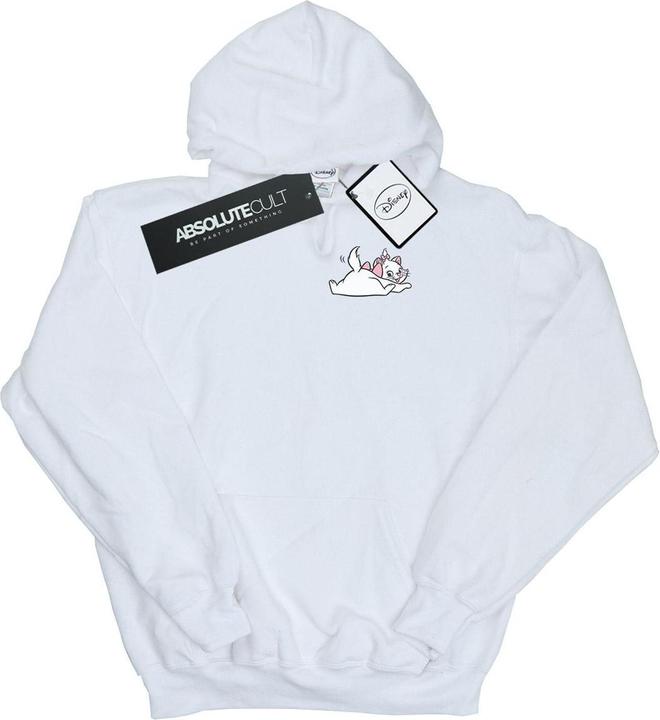 Disney Aristocats Marie Sweet Backside Breast Print Kapuzenpullover (L)