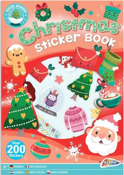 Produktbild Grafix XMAS-Stickerbuch A4, 8 Blatt