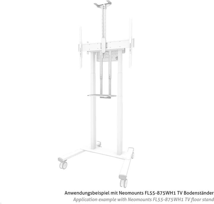 Produktbild Neomounts Select Video Kit Cam- & AV Shelf incl. Logitech Rally Bar mini Adapter for FL55 (Boden)