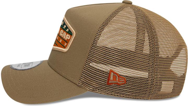 Immagine prodotto New Era Cappello Trucker a rete A-Frame - Vintage Brand Khaki (Taglia unica)