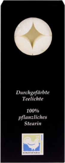 Produktbild Kerzenfarm 10 Bio-Teelichter aus Stearin von (10 Stk.)