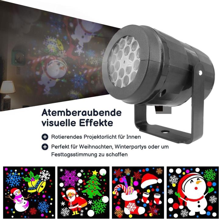 Produktbild Hermex Indoor-Weihnachtsmotive-Projektor