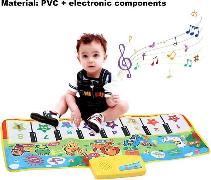 Image du produit Activity Board tapis de piano, le sol bambin jouer du clavier de musique tapis de danse grande musique