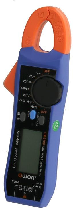 Actual product image Owon Stromzange CM2100, 100 A AC/ DC, True RMS
