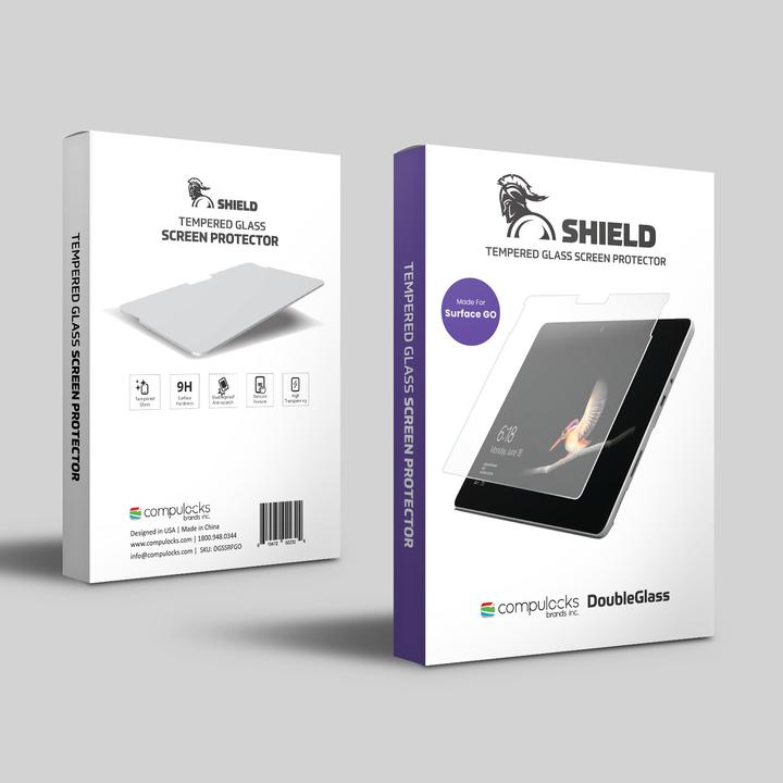 Produktbild Compulocks DoubleGlass Screen Shield for Surface GO (1 Stück, Surface Go)