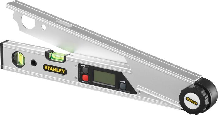 Actual product image Stanley Digital protractor, spirit level (40 cm leg length, 0°-225° measuring range, LCD display)