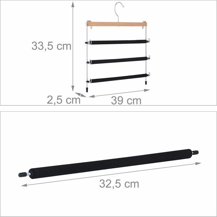 Actual product image Relaxdays 3pcs Fridge Organiser