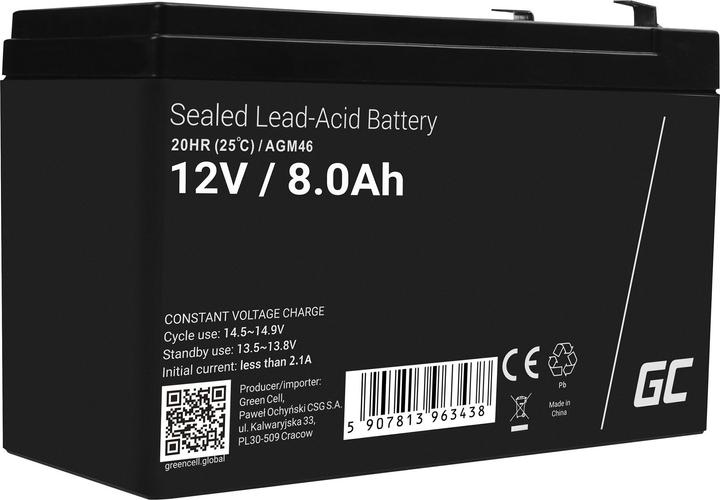 GreenCell AGM46 (12 V, 8 Ah)